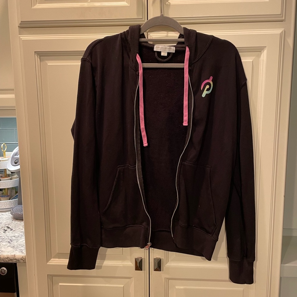 Spiritual Gangster x Peloton zip up hoodie